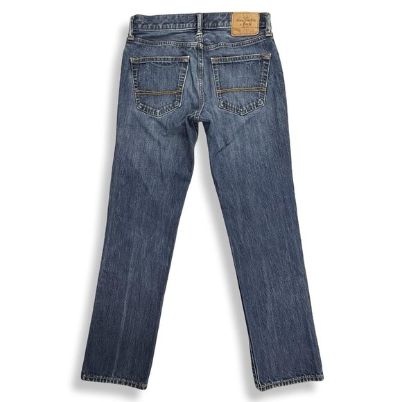 Abercrombie & Fitch Other - Abercrombie & Fitch Jeans Mens 29 Slim Straight Button Fly Blue Denim 30x29
